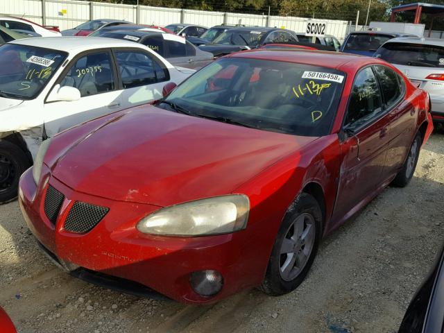 2G2WP552871107362 - 2007 PONTIAC GRAND PRIX Марун фото 2