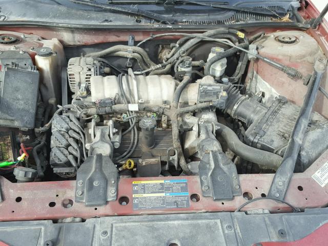 2G2WP552871107362 - 2007 PONTIAC GRAND PRIX Марун фото 7