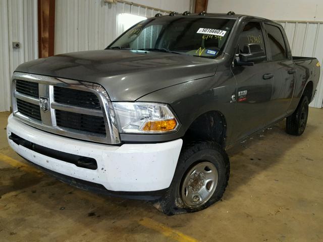 3C6UD5CL5CG214434 - 2012 DODGE RAM 2500 S SILVER photo 2