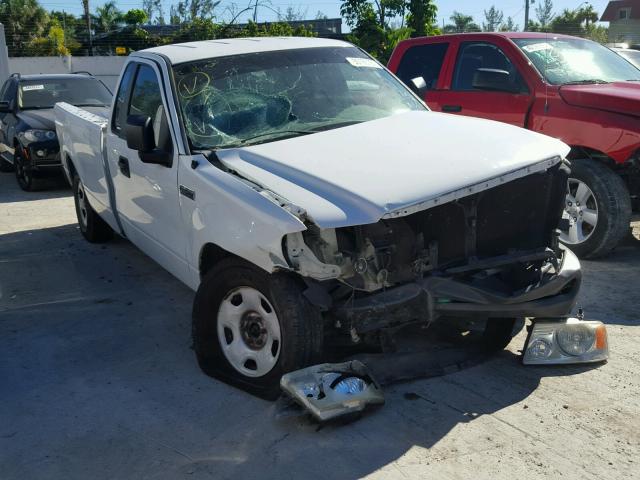 1FTRF12278KD08793 - 2008 FORD F150 WHITE photo 1