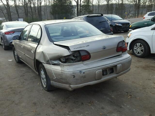 1G1NE52M8X6223021 - 1999 CHEVROLET MALIBU LS TAN photo 3