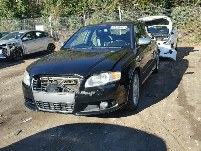 WAUGL78E76A008756 - 2006 AUDI S4 QUATTRO BLACK photo 2