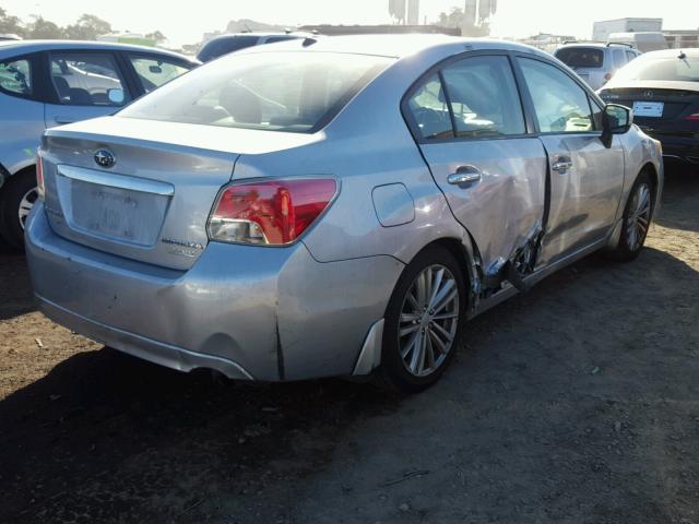 JF1GJAH68DH005275 - 2013 SUBARU IMPREZA LI SILVER photo 4