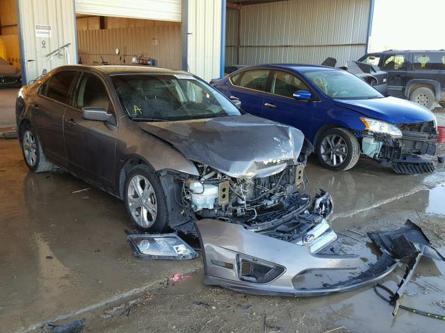 3FAHP0HA8CR413953 - 2012 FORD FUSION SE GRAY photo 1