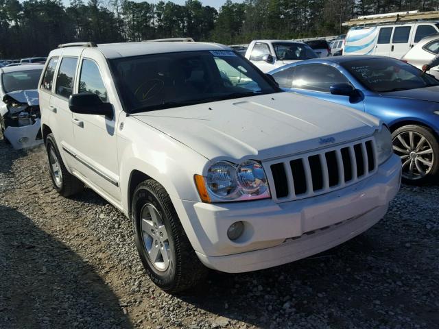 1J8HS48P27C500944 - 2007 JEEP GRAND CHER WHITE photo 1