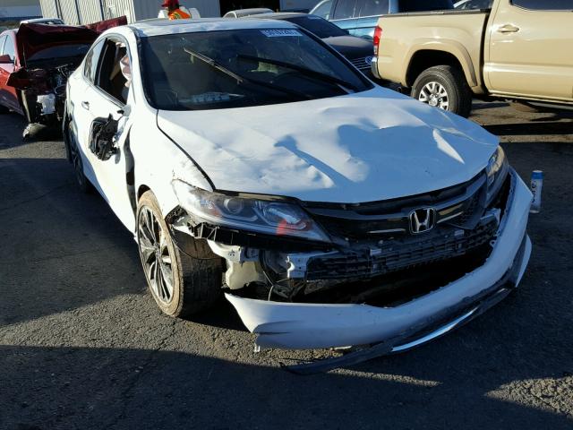 1HGCT1B89GA011825 - 2016 HONDA ACCORD EXL WHITE photo 1