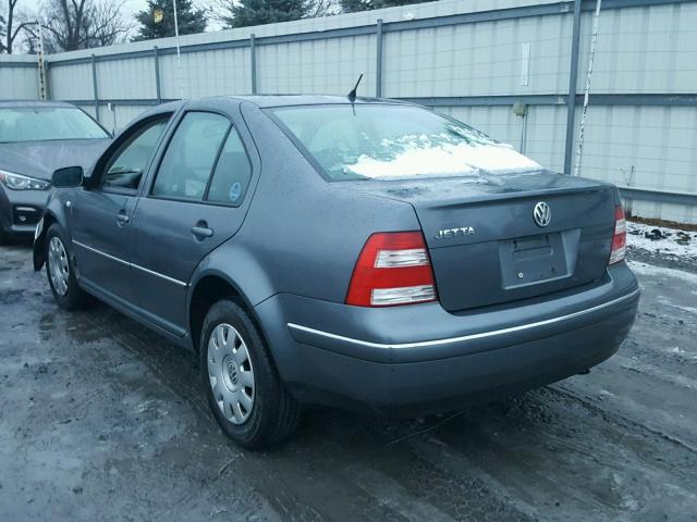 3VWRA69M34M036584 - 2004 VOLKSWAGEN JETTA GL GRAY photo 3