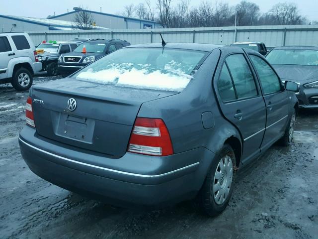 3VWRA69M34M036584 - 2004 VOLKSWAGEN JETTA GL GRAY photo 4