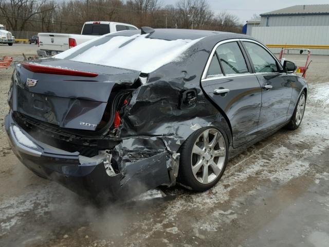 1G6AB5RX0F0104947 - 2015 CADILLAC ATS LUXURY GRAY photo 4