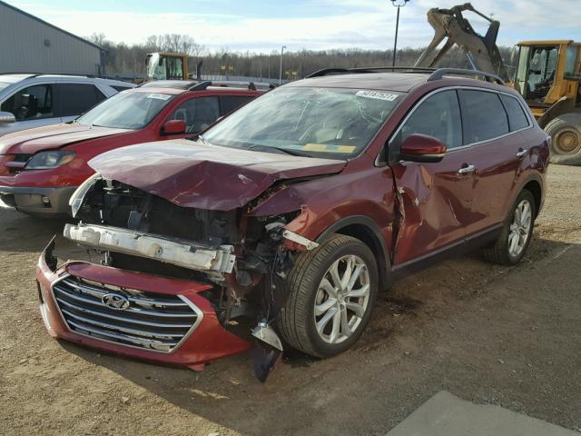 JM3TB2DA1B0316717 - 2011 MAZDA CX-9 MAROON photo 2