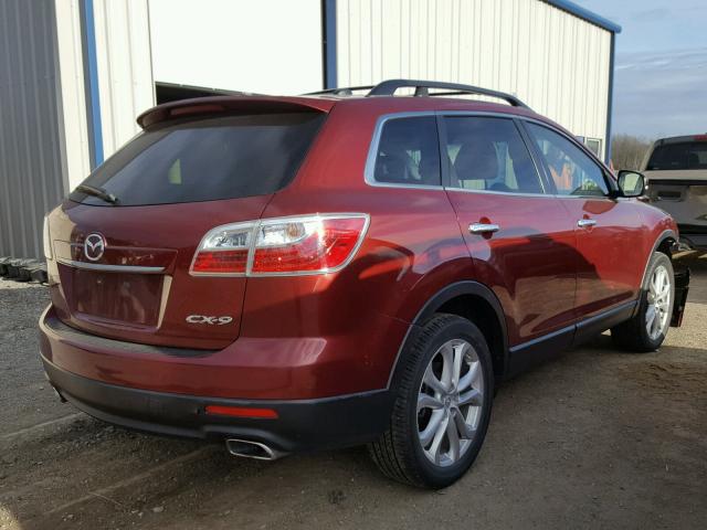 JM3TB2DA1B0316717 - 2011 MAZDA CX-9 MAROON photo 4