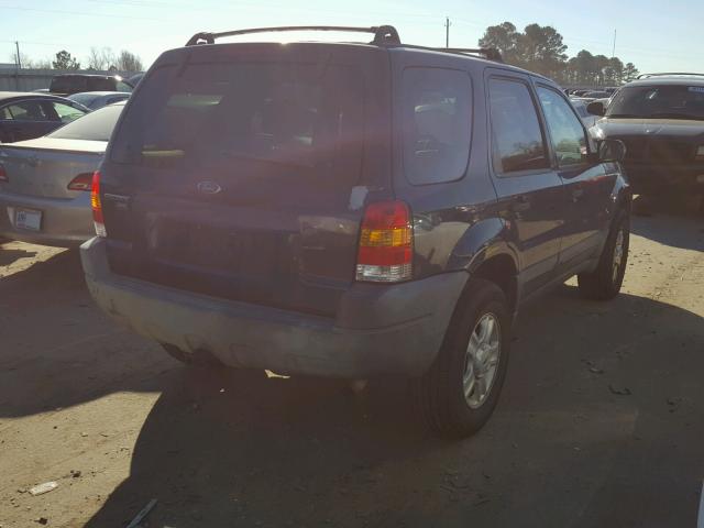 1FMYU93154KA81583 - 2004 FORD ESCAPE XLT BLUE photo 4