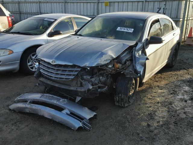 1C3LC46K07N621647 - 2007 CHRYSLER SEBRING SILVER photo 2