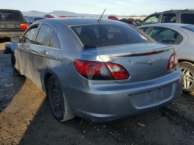 1C3LC46K07N621647 - 2007 CHRYSLER SEBRING SILVER photo 3