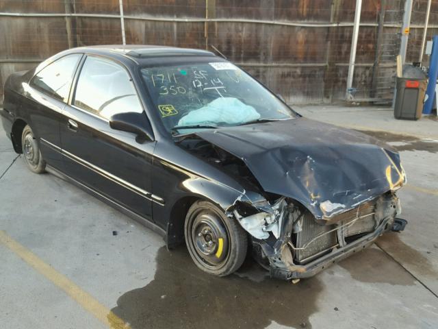 1HGEJ8142TL030642 - 1996 HONDA CIVIC EX 黑色 照片 1