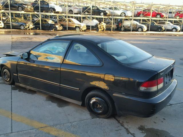 1HGEJ8142TL030642 - 1996 HONDA CIVIC EX 黑色 照片 3