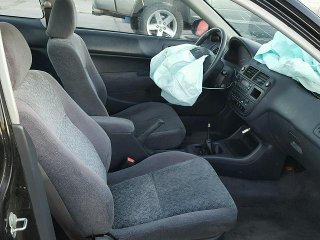 1HGEJ8142TL030642 - 1996 HONDA CIVIC EX 黑色 照片 5