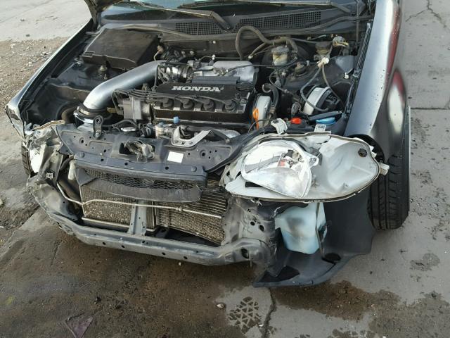 1HGEJ8142TL030642 - 1996 HONDA CIVIC EX 黑色 照片 7