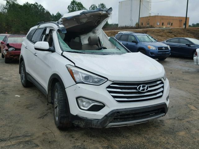 KM8SM4HF8FU110028 - 2015 HYUNDAI SANTA FE G WHITE photo 1