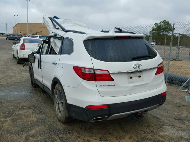 KM8SM4HF8FU110028 - 2015 HYUNDAI SANTA FE G WHITE photo 3