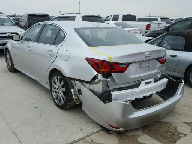 JTHBE1BL6FA013666 - 2015 LEXUS GS 350 SILVER photo 3