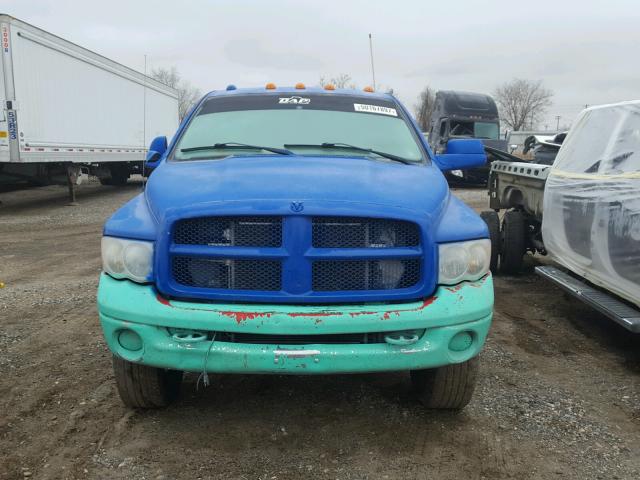 3D7LU38C04G252582 - 2004 DODGE RAM 3500 S TWO TONE photo 9