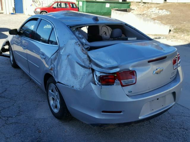 1G11B5SL5EF207869 - 2014 CHEVROLET MALIBU LS ვერცხლისფერი ფოტო 3