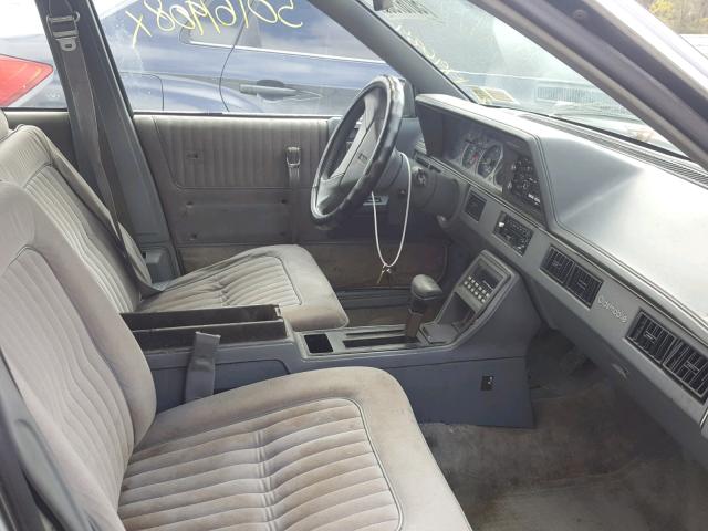 1G3AM51N8KG339096 - 1989 OLDSMOBILE CUTLASS CI GRAY photo 5