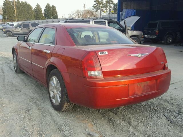 2C3LA43R97H704946 - 2007 CHRYSLER 300 RED photo 3