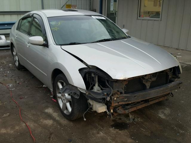 1N4BA41E54C803808 - 2004 NISSAN MAXIMA SE SILVER photo 1