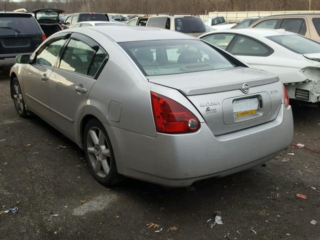 1N4BA41E54C803808 - 2004 NISSAN MAXIMA SE SILVER photo 3