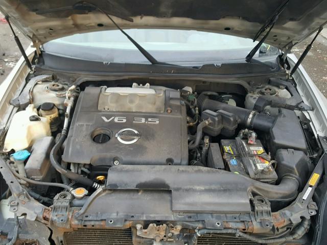 1N4BA41E54C803808 - 2004 NISSAN MAXIMA SE SILVER photo 7