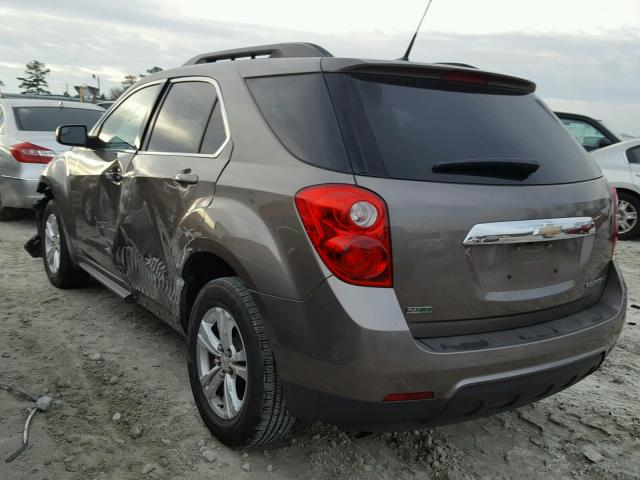 2GNALDEK6C6248270 - 2012 CHEVROLET EQUINOX LT GOLD photo 3