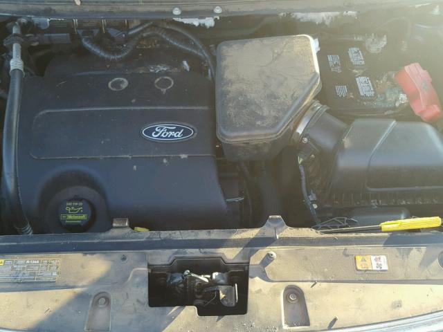 2FMDK4JC6DBA95658 - 2013 FORD EDGE SEL BLUE photo 7