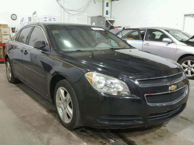 1G1ZB5EBXAF102759 - 2010 CHEVROLET MALIBU LS BLACK photo 1