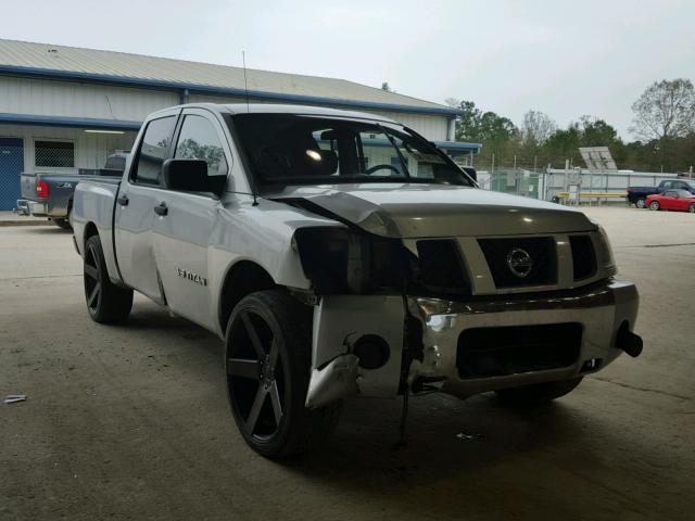 1N6BA07A56N556835 - 2006 NISSAN TITAN XE SILVER photo 1