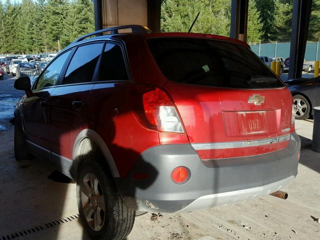 3GNAL2EK3ES612699 - 2014 CHEVROLET CAPTIVA LS 红色 照片 3