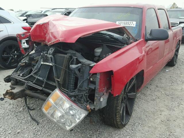 2GCEC13T441314544 - 2004 CHEVROLET SILVERADO RED photo 2