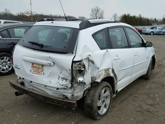 5Y2SM64833Z463959 - 2003 PONTIAC VIBE WHITE photo 4