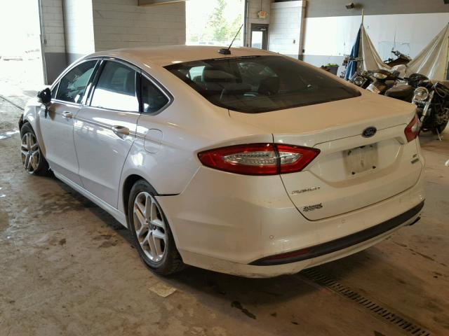 3FA6P0HDXFR220290 - 2015 FORD FUSION SE WHITE photo 3