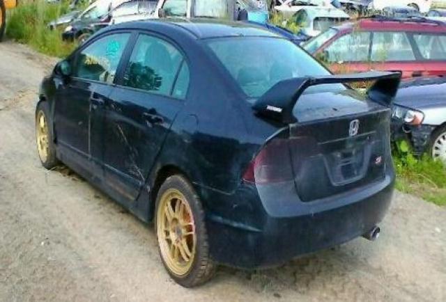 2HGFA55537H704662 - 2007 HONDA CIVIC SI BLUE photo 3