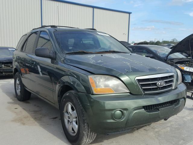 KNDJD736975702154 - 2007 KIA SORENTO EX GREEN photo 1