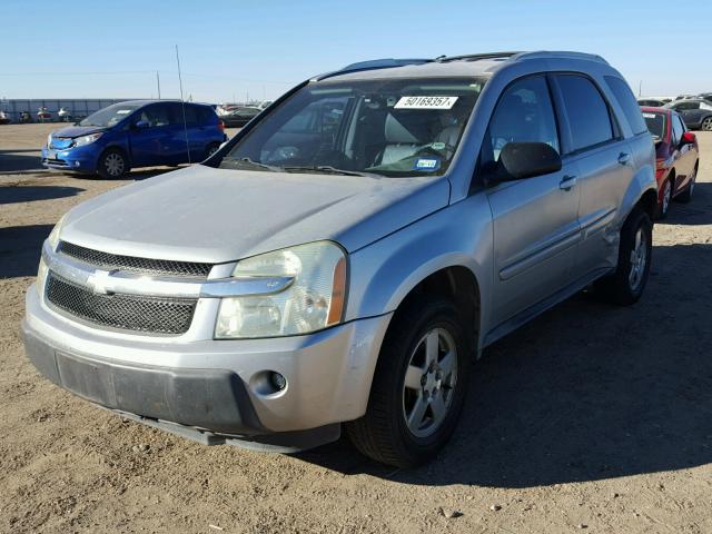 2CNDL73F856002025 - 2005 CHEVROLET EQUINOX LT SILVER photo 2