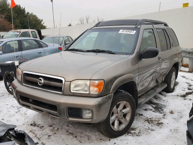 JN8DR09Y83W832756 - 2003 NISSAN PATHFINDER TAN photo 2