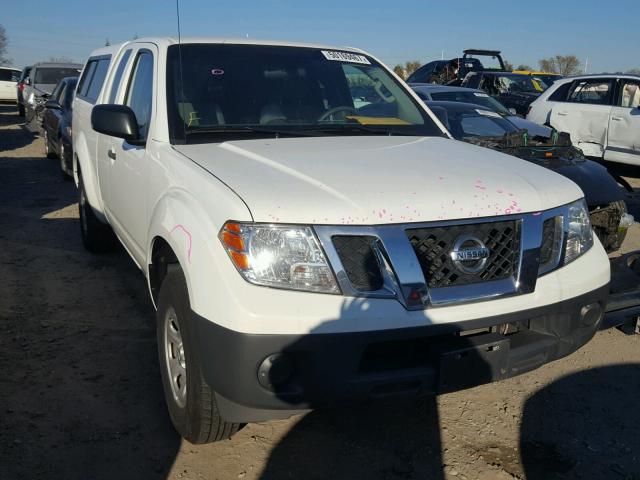 1N6BD0CT4FN715259 - 2015 NISSAN FRONTIER S WHITE photo 1