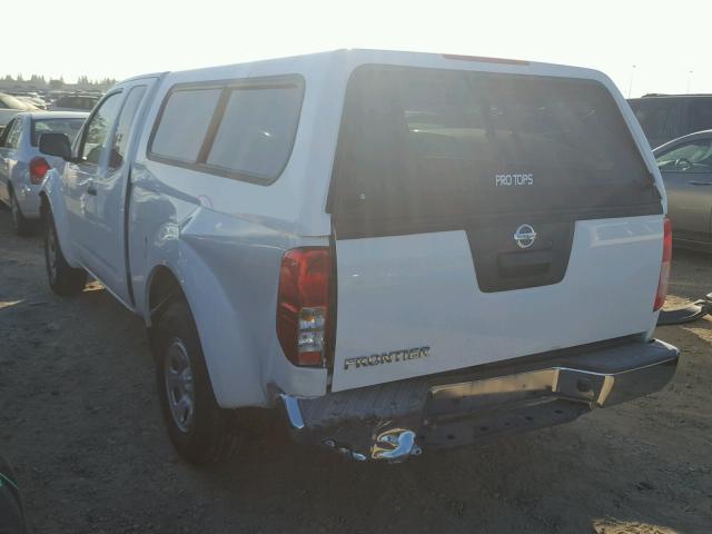 1N6BD0CT4FN715259 - 2015 NISSAN FRONTIER S WHITE photo 3