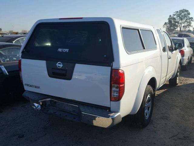 1N6BD0CT4FN715259 - 2015 NISSAN FRONTIER S WHITE photo 4