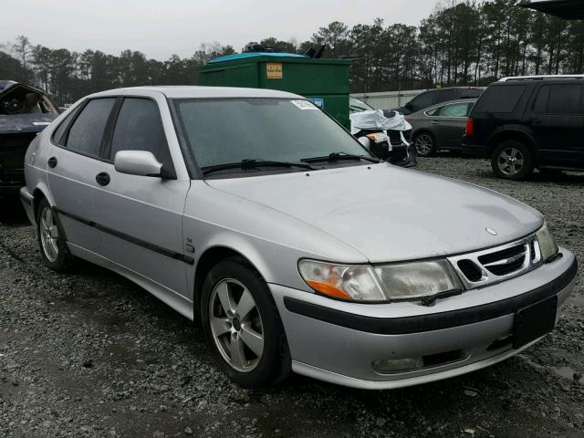 YS3DF58K327012813 - 2002 SAAB 9-3 SE SILVER photo 1