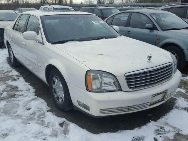 1G6KD54Y34U162300 - 2004 CADILLAC DEVILLE WHITE photo 1