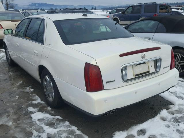 1G6KD54Y34U162300 - 2004 CADILLAC DEVILLE WHITE photo 3